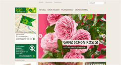 Desktop Screenshot of gruen-erleben.de